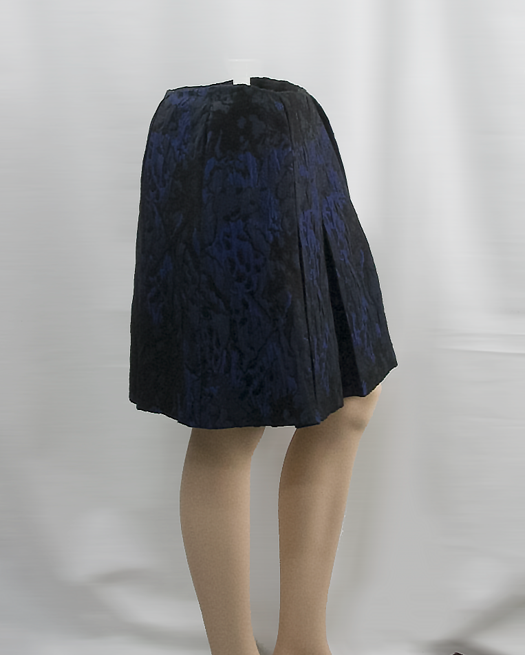 Black/Blue Short Princess Skirt