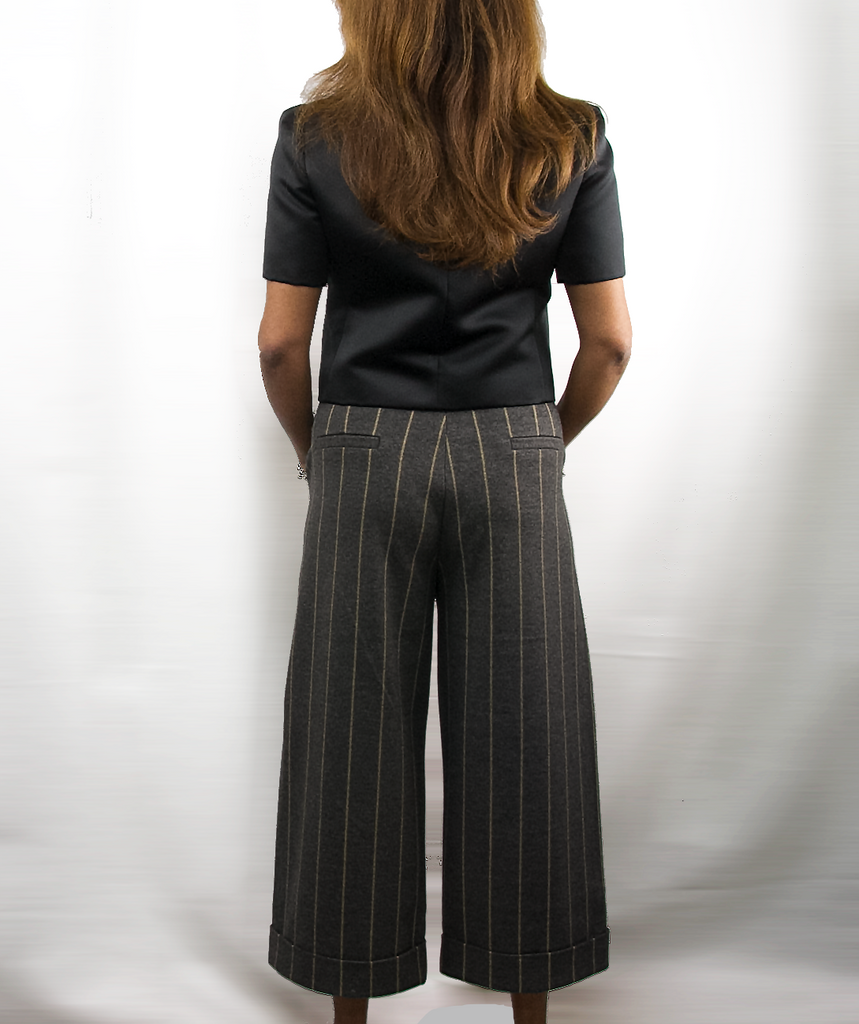 Black Satin Short Sleeve Jacket