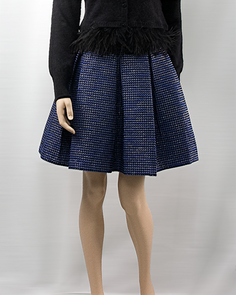 Blue/Black Skirt