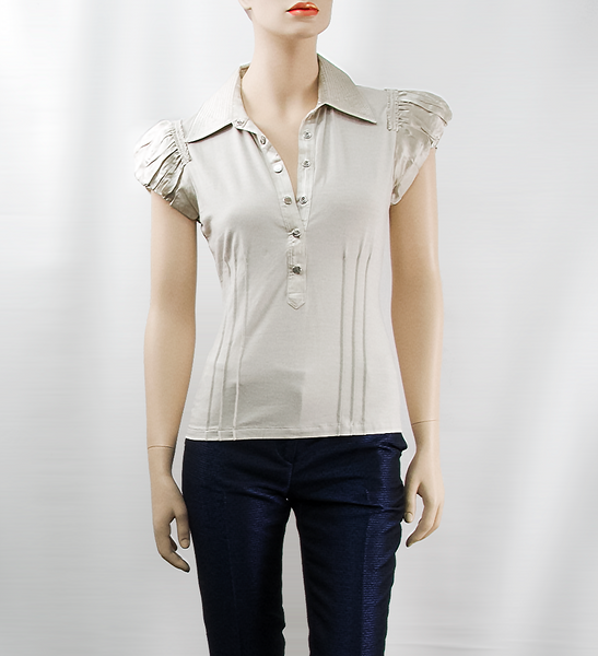 Cream Puff Sleeve Shirt