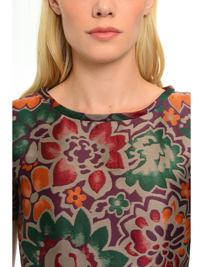 Princesse Jacquard Dress