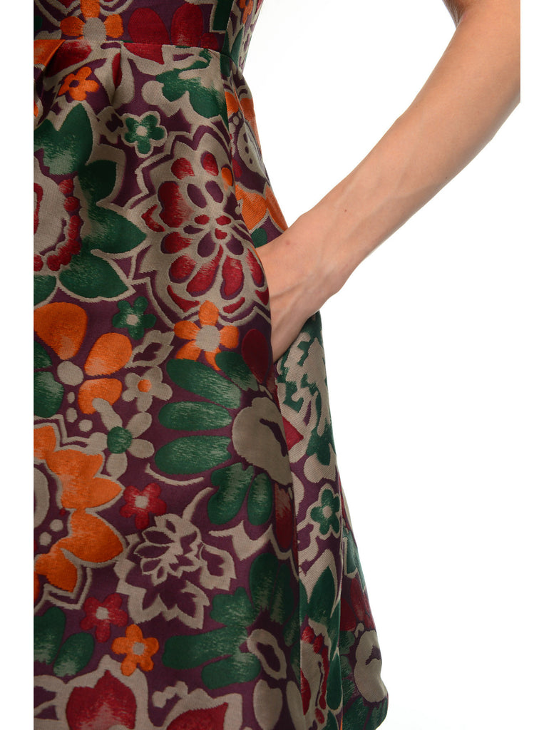 Princesse Jacquard Dress