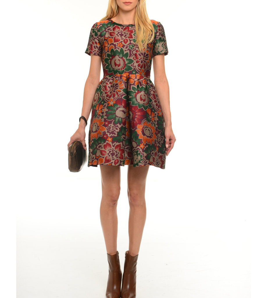 Princesse Jacquard Dress