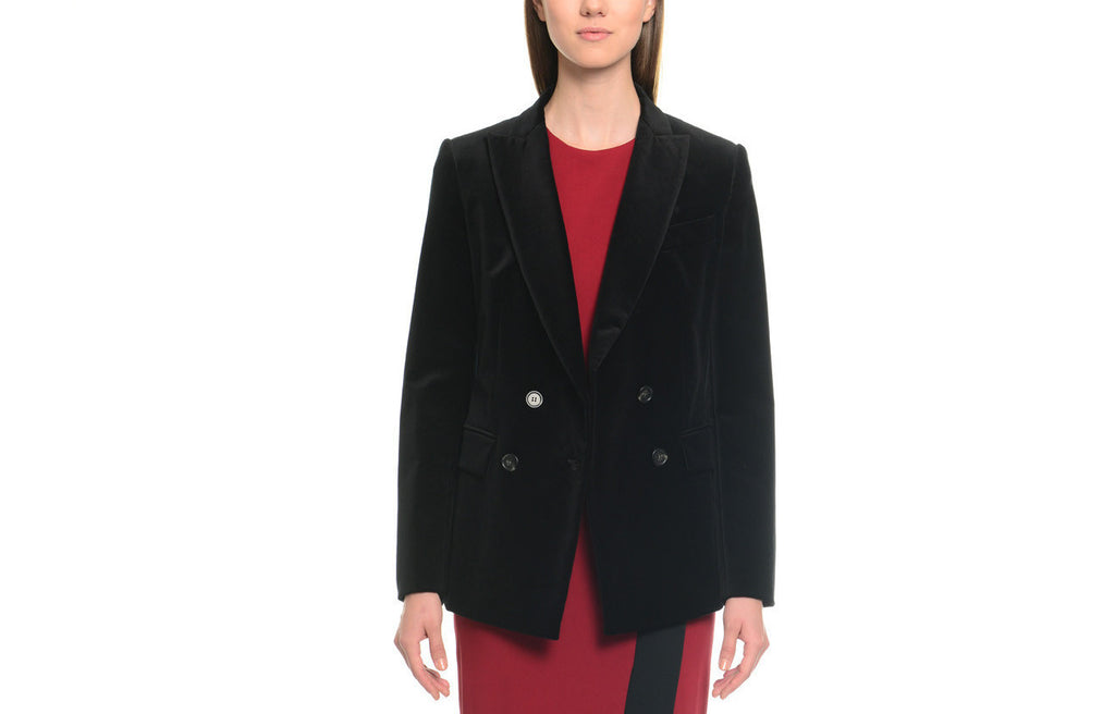 Black Velvet Blazer