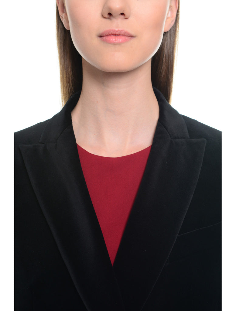 Black Velvet Blazer