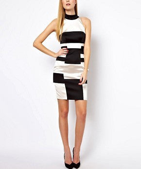 Buy Color Block Monochrome Dress